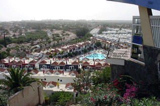 Panoramic View over Las Palmas